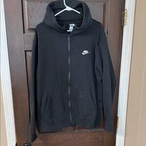 Nike Black Full-Zip Hoodie